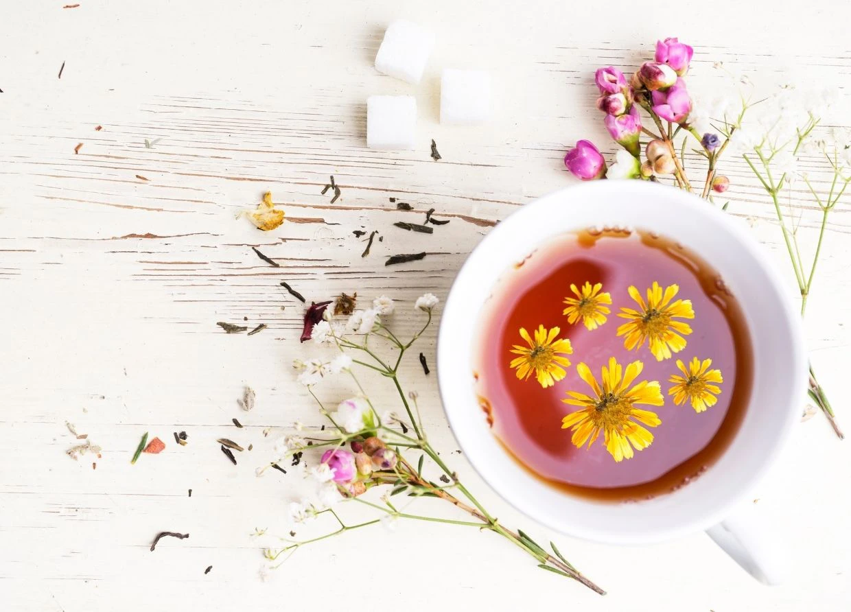 BENEFITS OF DRINKING FLOWER TEAS