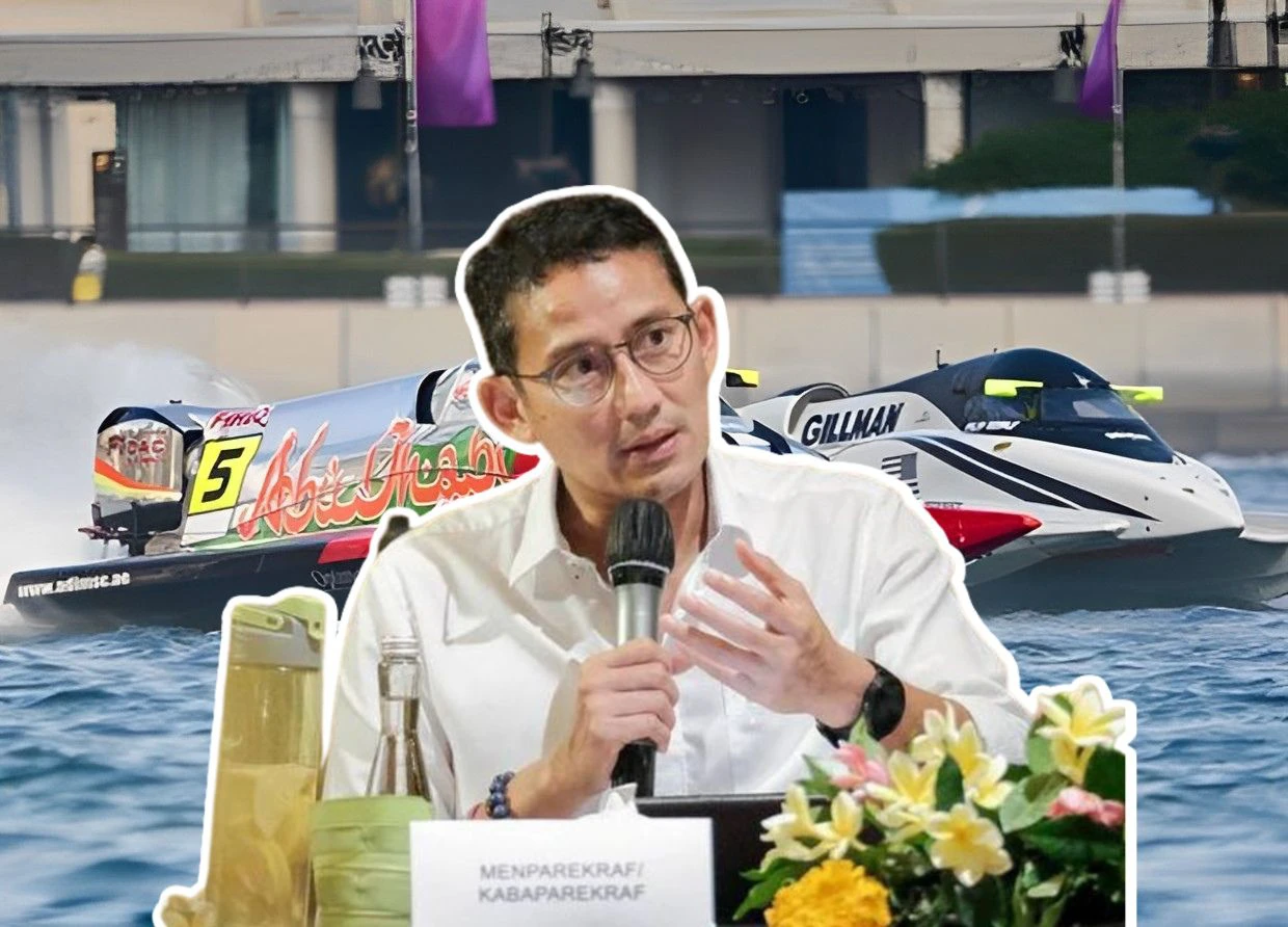 MINISTER OF CREATIVE ECONOMY: F1 POWERBOAT PROVES LAKE TOBA IS WORTHY OF BEING AN INTERNATIONAL EVENT LOCATION