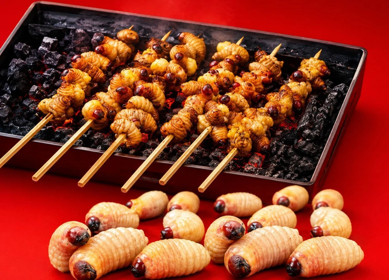 THE SAGO WORM MILLIONS OF INDONESIANS EAT 