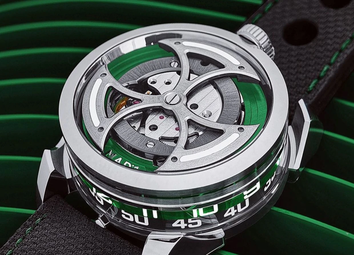MB&F LAUNCHES M.A.D.1 EDITION GREEN: A WRISTWATCH REVOLUTION THROUGH RAFFLES