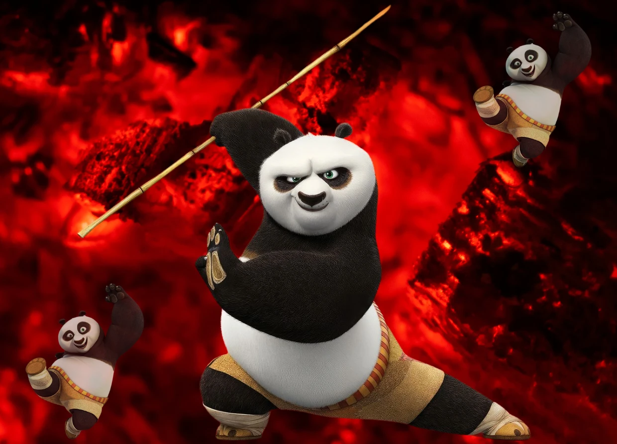 KUNG FU PANDA 4: PO FACES CHAMELEON PO IN EPIC SHOWDOWN