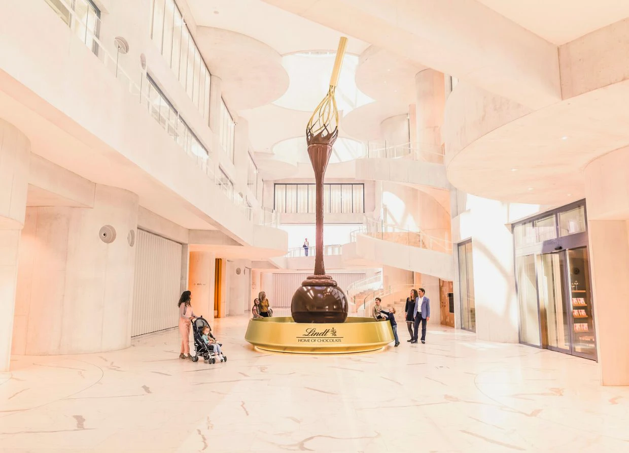 LINDT HOME OF CHOCOLATE ANTICIPATES 500,000 VISITORS BY 2022