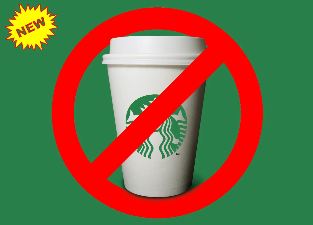 STARBUCKS TO DITCH DISPOSABLE PLASTIC CUPS