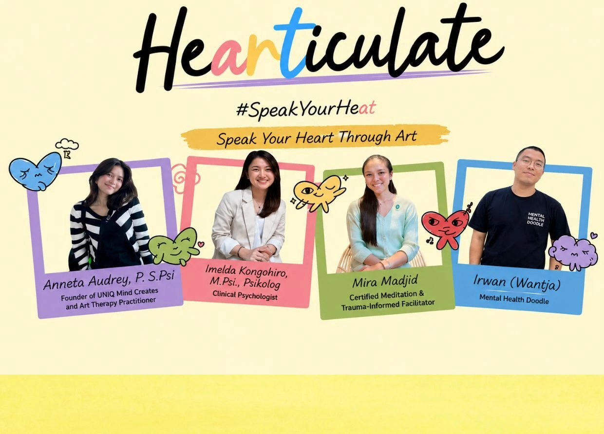 HEARTICULATE JAKARTA: AN ART EVENT FOR YOUR FEELINGS 