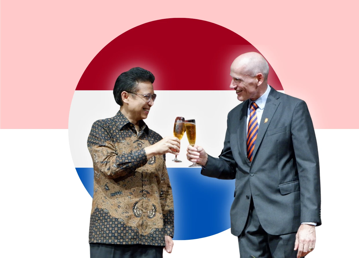 DUTCH AMBASSADOR AND INDONESIAN MINISTER HIGHLIGHT STRONG RELATIONSHIP AND SHARED PRIORITIES AT KING'S DAY EVENT 
