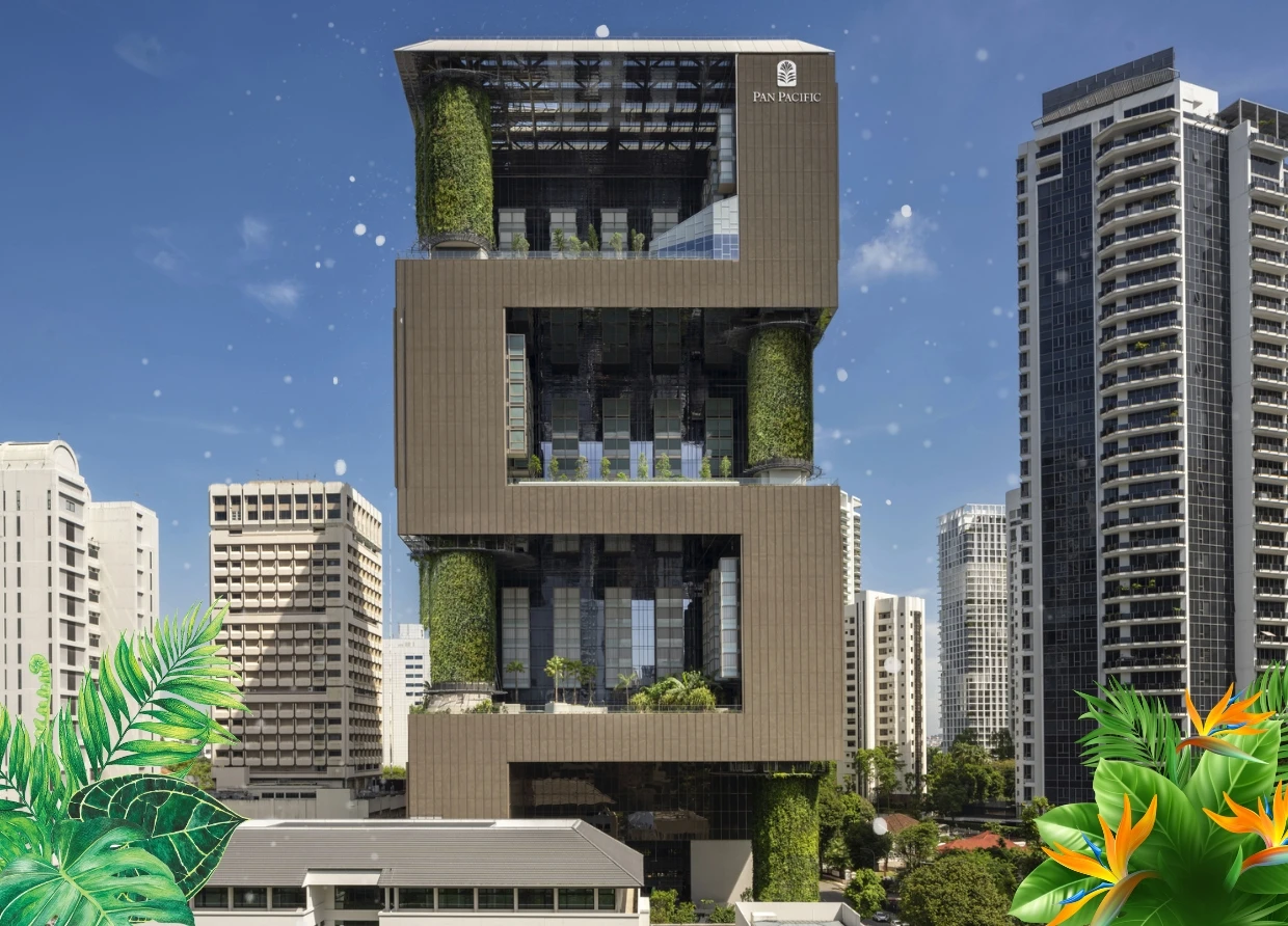 PAN PACIFIC ORCHARD, SINGAPORE UNVEILS INNOVATIVE HIGH-RISE TROPICAL OASIS