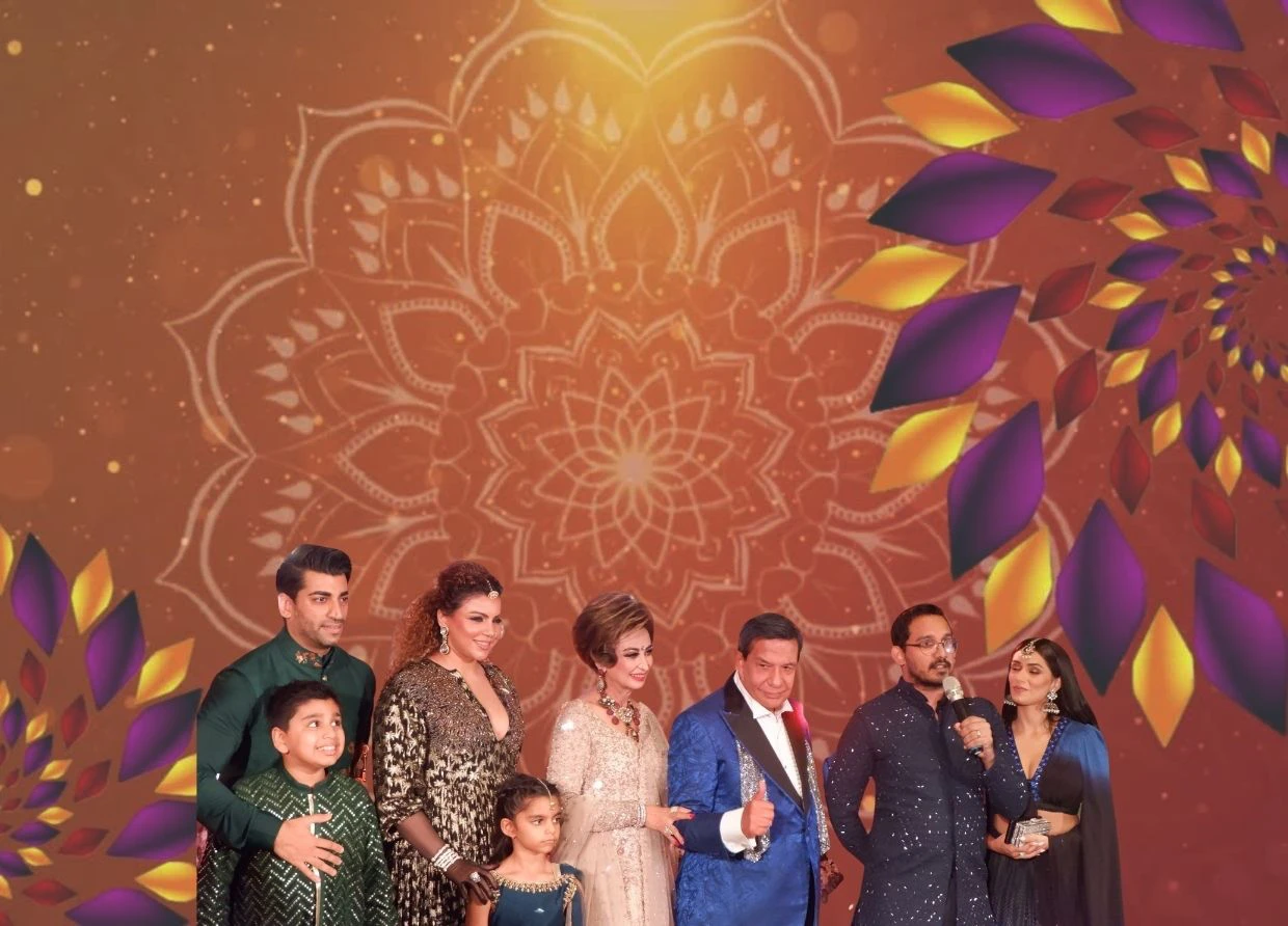 CELEBRATING THE FESTIVAL OF LIGHTS: RAAM PUNJABI AND RAAKHEE PUNJABI HELD A DIWALI OPEN HOUSE 2022