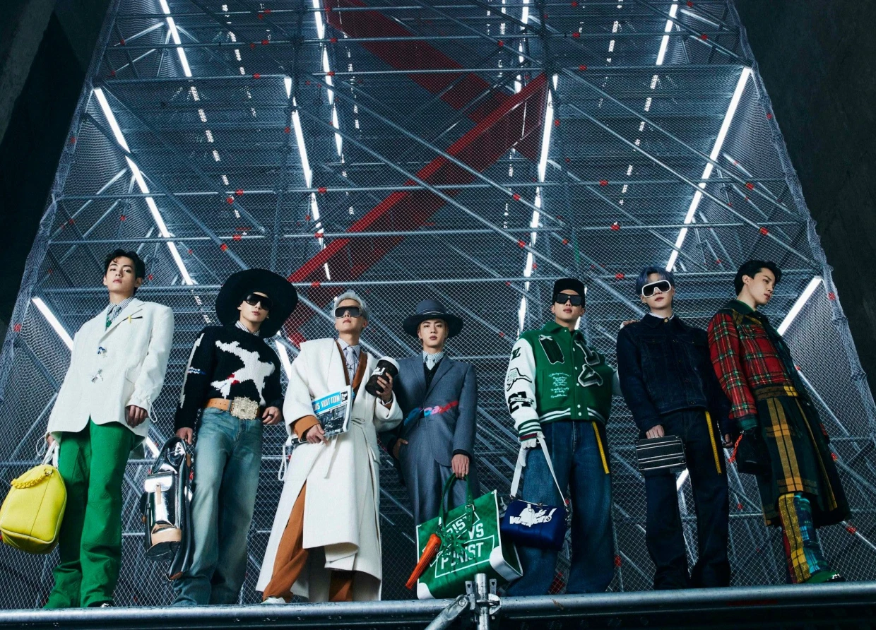 BTS ANNOUNCED AS LOUIS VUITTON'S LATEST HOUSE AMBASSADORS