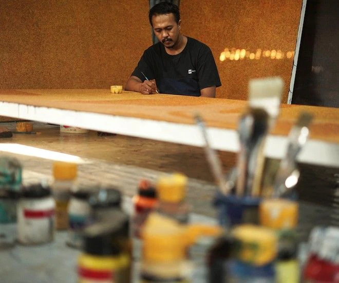 INDONESIAN CONTEMPORARY ARTIST WAYAN NOVI EXHIBITING AT "INFLUENCERS" 2021
