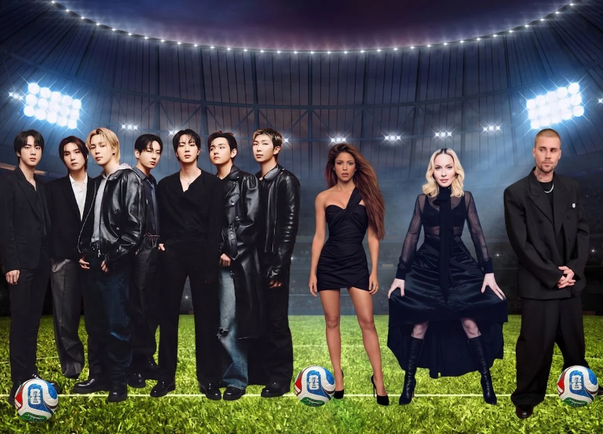 MADONNA, BTS, SHAKIRA, BIEBER HEADLINE FIFA HALFTIME 