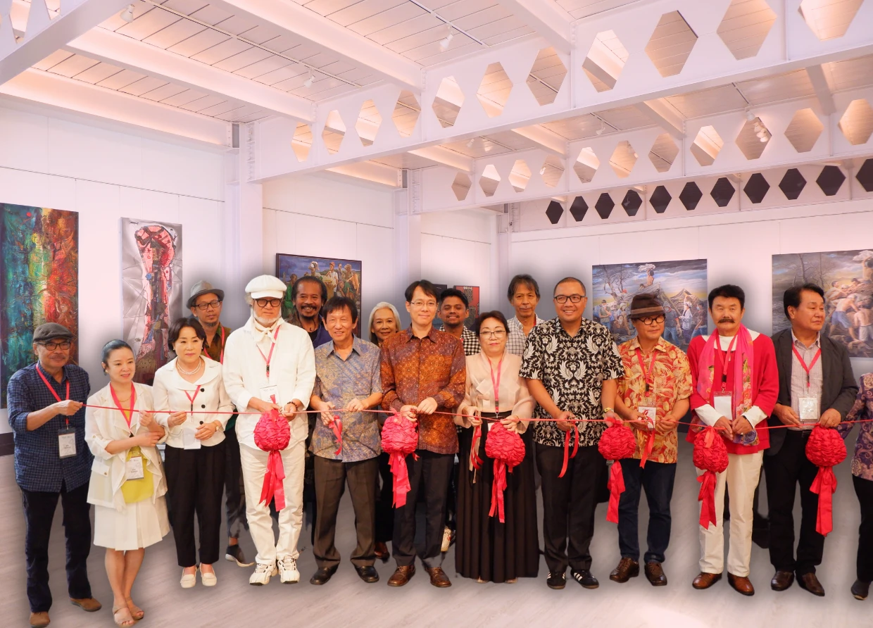 INDONESIAN-KOREAN ART EXCHANGE EXHIBITION: EXPLORE THE SPECTACLE OF MASTERPIECE ARTWORKS AT YUN ARTIFIED COMMUNITY ART CENTER 