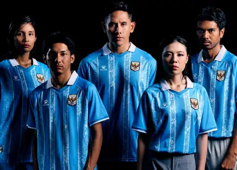 INDONESIA'S NEW THIRD JERSEY ISN'T BLUE BECAUSE IT LOOKS NICE  HERE'S THE ACTUAL REASON 