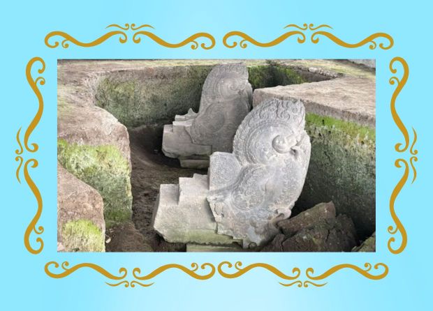 INDONESIA'S BIGGEST STONE MONSTER WAS BURIED IN A KEDIRI RICE FIELD FOR 1,000 YEARS