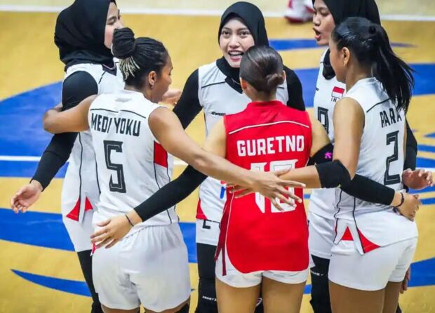 INDONESIA'S WOMEN'S VOLLEYBALL TEAM JUST JUMPED 4 SPOTS IN THE WORLD RANKINGS AND THEY'RE NOT DONE YET