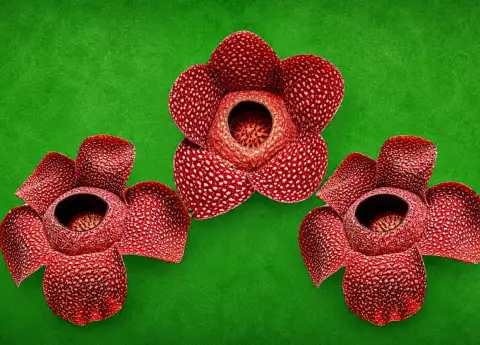 INDONESIA'S RAREST FLOWER JUST BLOOMED 25 TIMES IN ONE FOREST