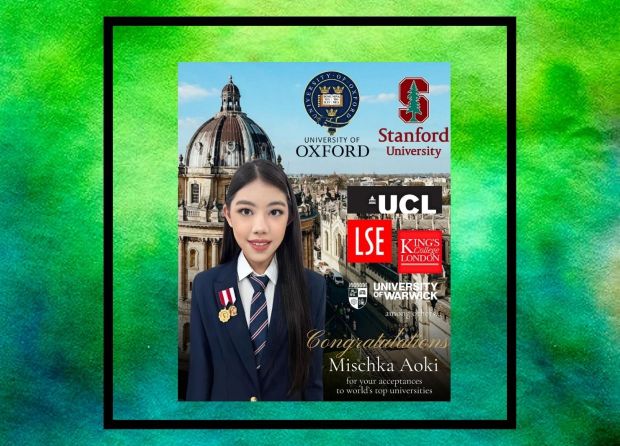 INDONESIAN STUDENT MISCHKA KEIA AOKI LANDS 7 GLOBAL OFFERS