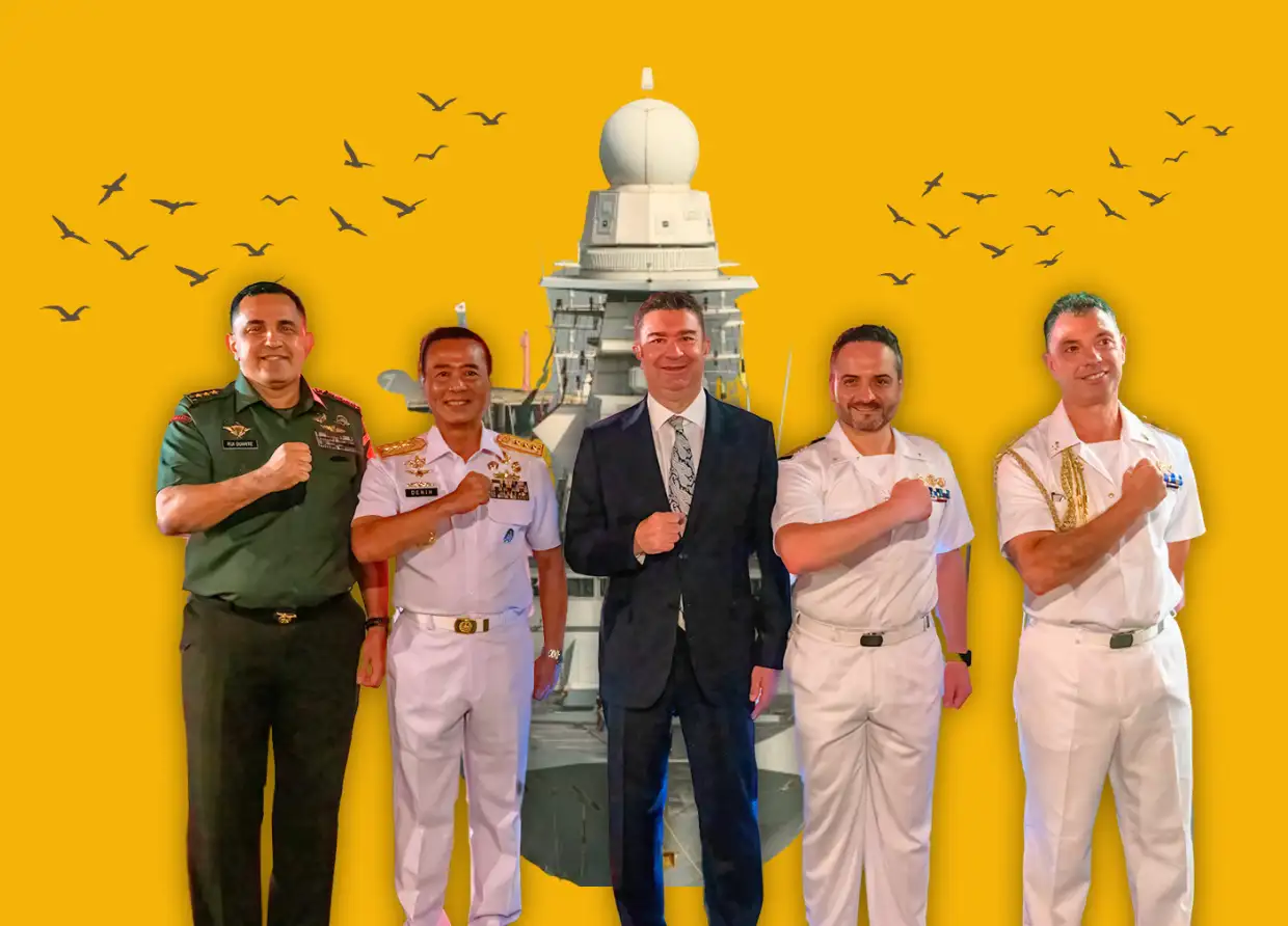 THIS ITALIAN WARSHIP JUST DOCKED IN JAKARTA—AND IT’S MORE THAN JUST A SHOW OF POWER