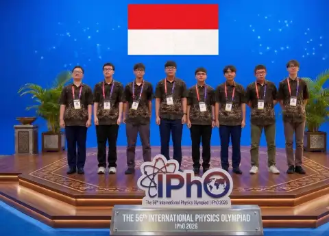 INDONESIA WINS 5 MEDALS AT THE 2026 PHYSICS OLYMPIAD