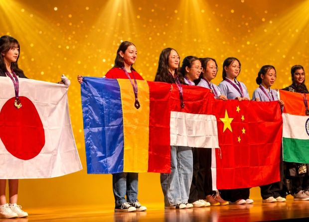 THE INDONESIAN TEENAGER WHO JUST WON GOLD AT EUROPE'S MATH OLYMPICS